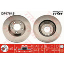 DF4764S TRW Disco freno