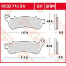 MCB776 TRW Kit pastiglie freno Freno a disco